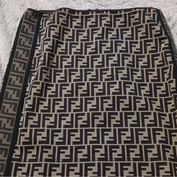 FENDI Monogram Mini Skirt - Picture 2 of 8